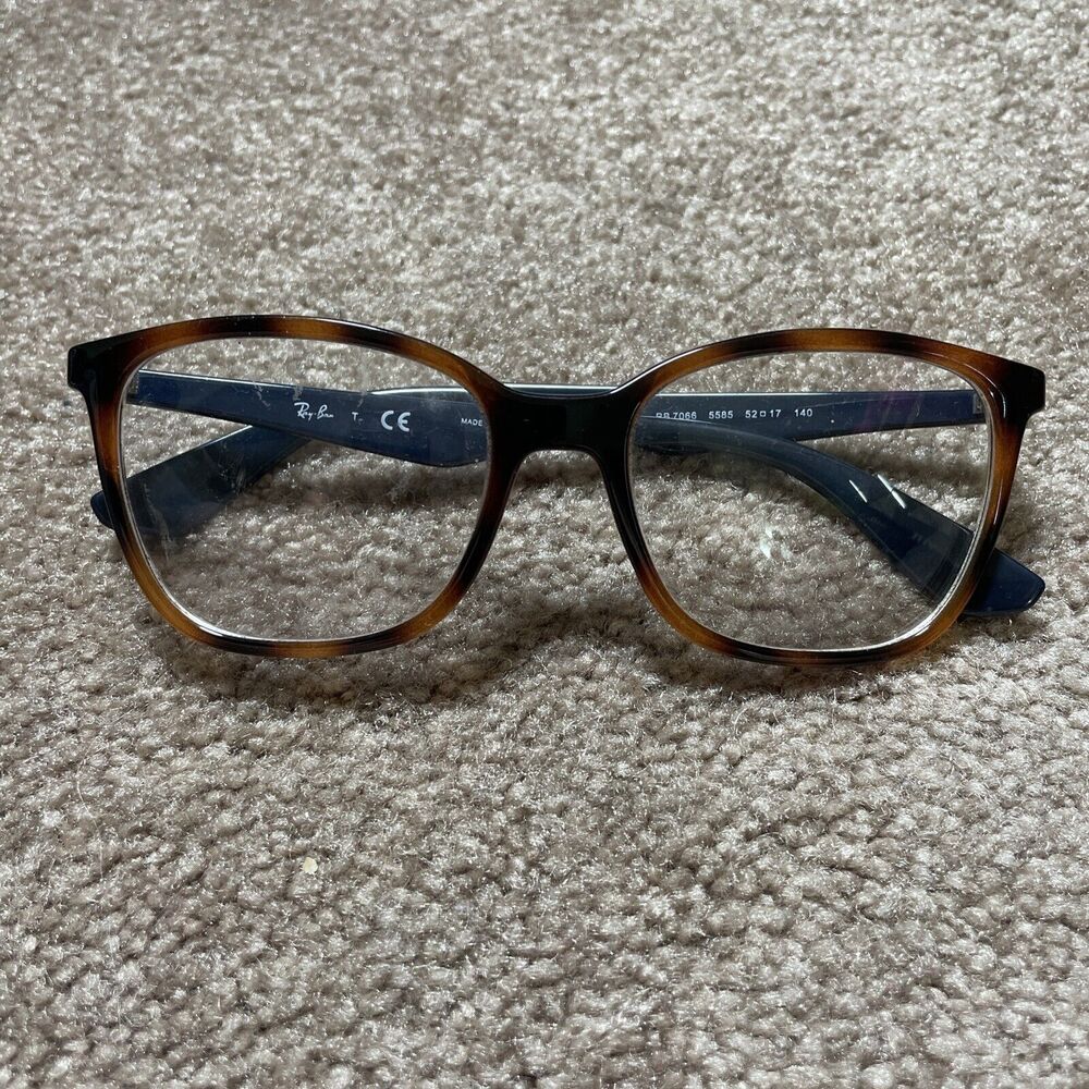 Ray-Ban RB7066, Color 5585 Tortoise & Blue, 52-17-140 Frames Only